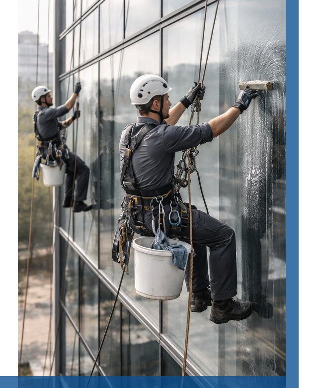 Мойка сплошного остекления в Александрове, заказать от 321 р.| ВЫСОТНИК-Лкн