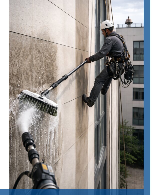 Мойка фасада из керамогранита в Александрове от 321 р. | ВЫСОТНИК-Лкн