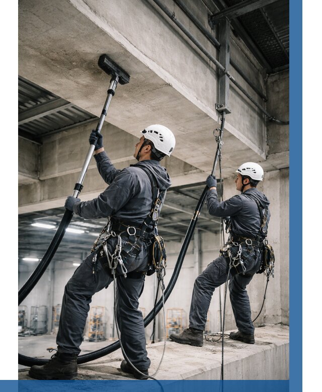 Обеспыливание потолочных конструкций в Александрове от 268 р. |ВЫСОТНИК-Лкн