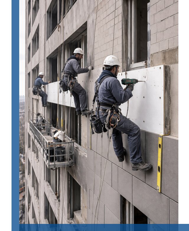 Монтаж фасадных термопанелей высокого качества в Александрове