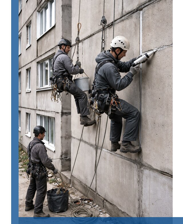 Герметизация межпанельных швов в Александрове с гарантией герметичности