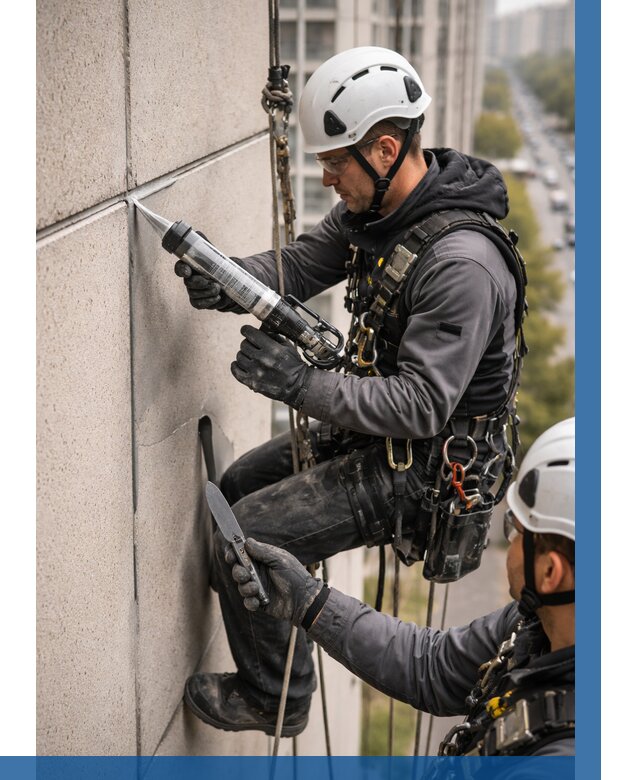 Первичная герметизация швов в Александрове от 643 р. | ВЫСОТНИК-Лкн