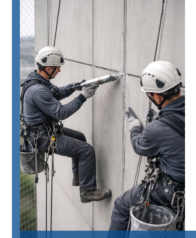 Первичная герметизация швов фасадов и кровель в Александрове