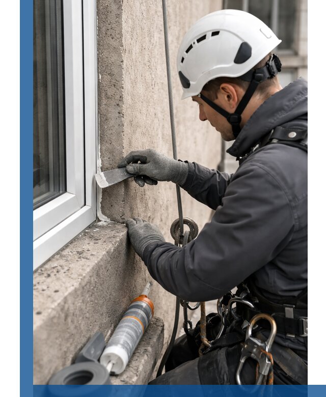 Герметизация монтажных швов окон в Александрове с гарантией качества