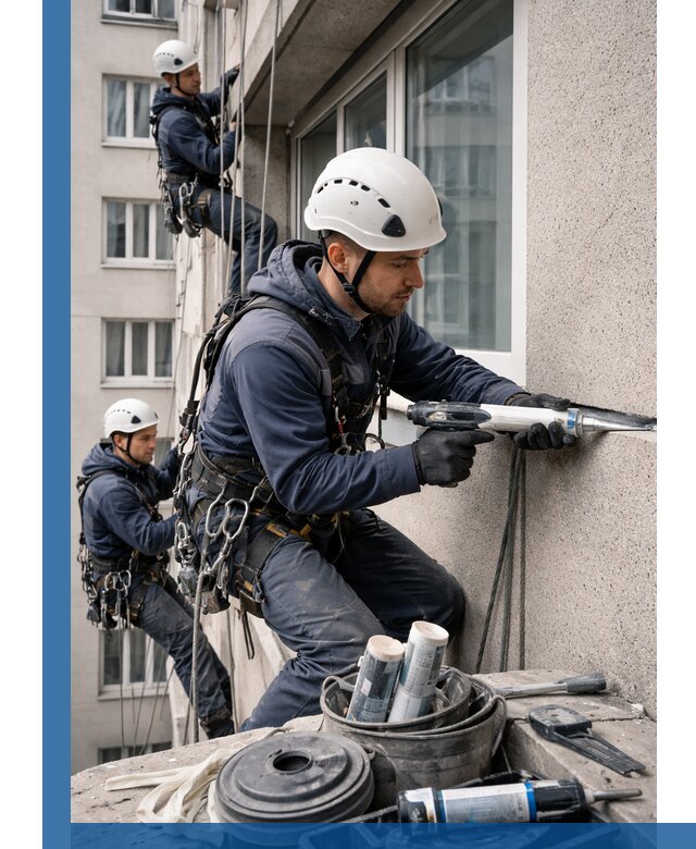 Герметизация швов лоджии в Александрове профессионально и надежно