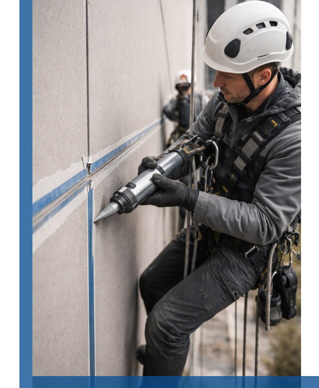 Герметизация стыков фасадных панелей в Александрове качественно и быстро