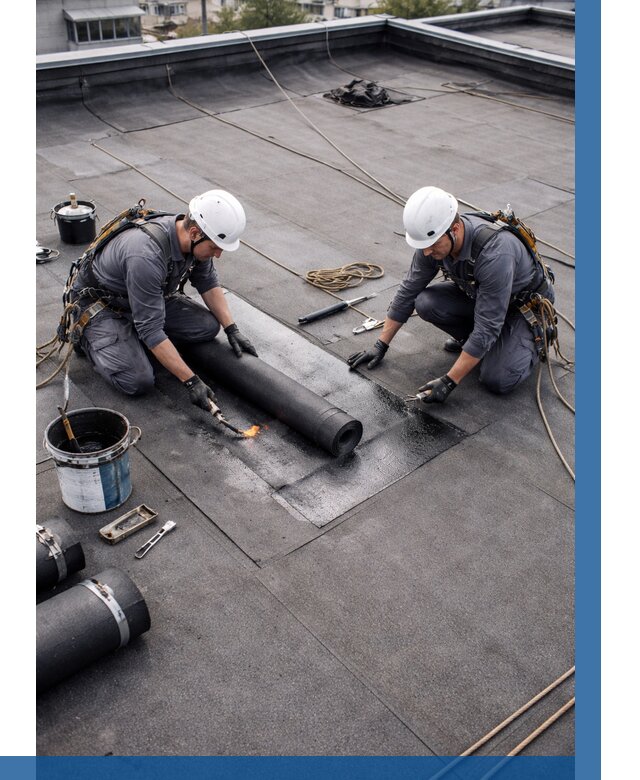 Ремонт мягкой кровли под ключ в Александрове от 750 р. | ВЫСОТНИК-Лкн