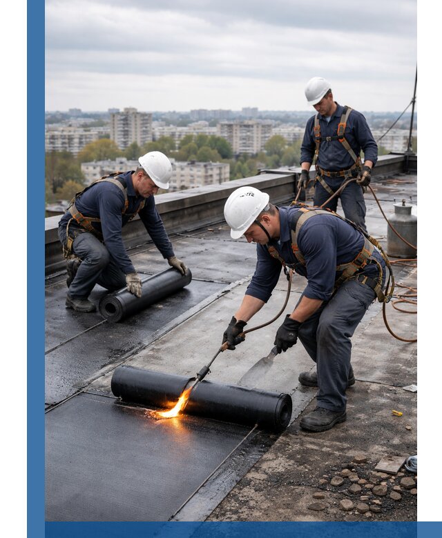 Ремонт наплавляемой кровли в Александрове качественно и надежно
