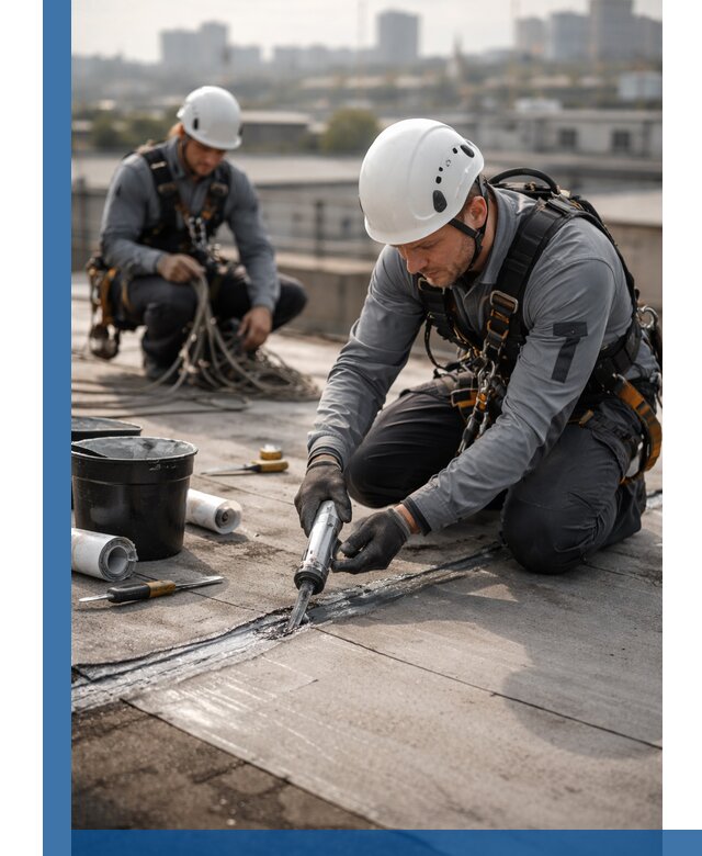 Аварийное и капитальное устранение протечек кровли в Александрове