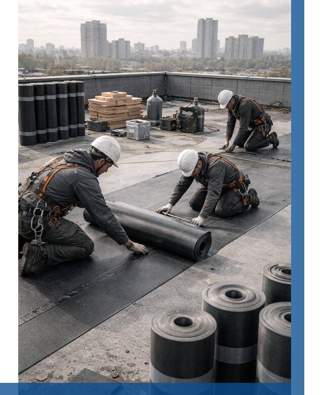 Монтаж мягкой кровли под ключ в Александрове от 482 р. | ВЫСОТНИК-Лкн