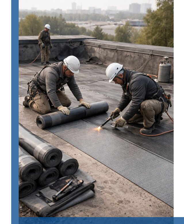 Монтаж мягкой кровли в Александрове профессионально и надежно