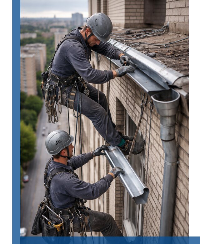 Ремонт водосточных желобов в Александрове, быстро и качественно