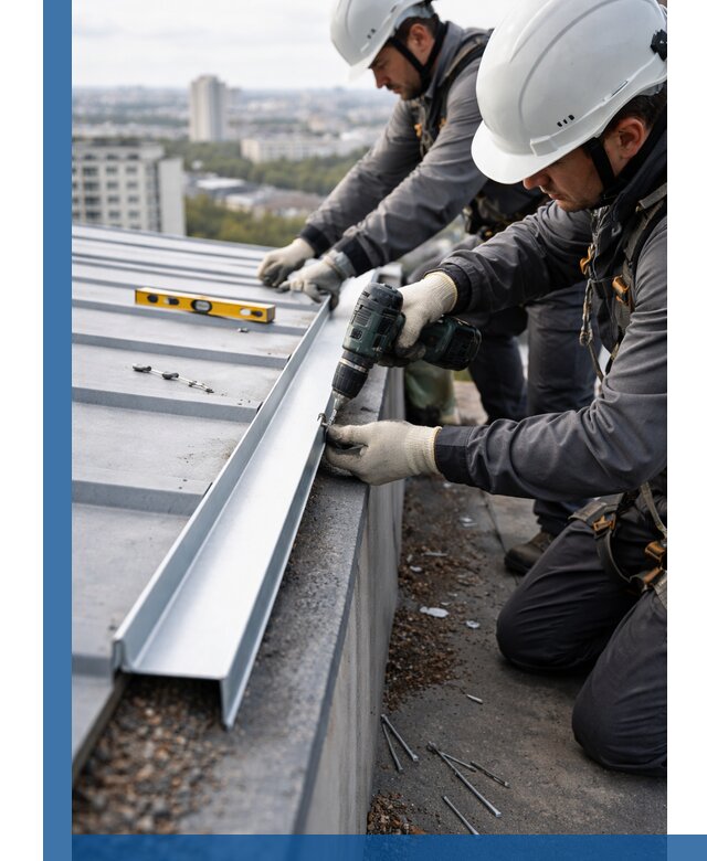 Монтаж капельника на кровле в Александрове с гарантией качества