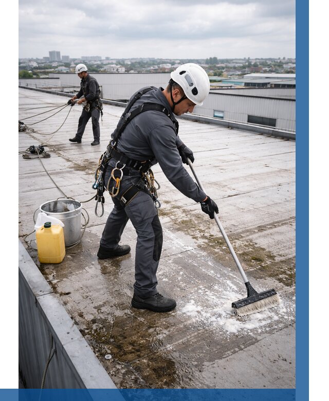 Очистка крыши по графику в Александрове от 8033 р. | ВЫСОТНИК-Лкн