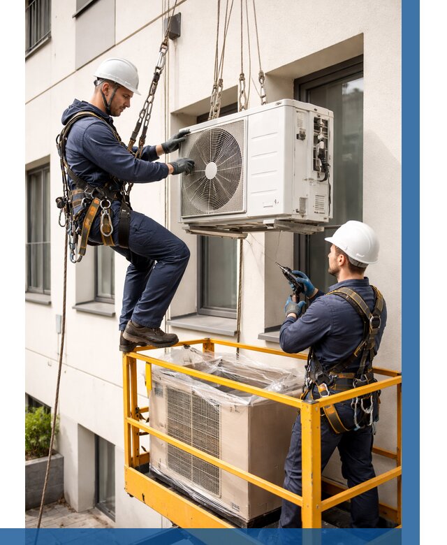 Демонтаж внешнего блока кондиционера в Александрове от 3749 р. | ВЫСОТНИК-Лкн