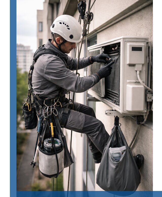 Обслуживание внешнего блока кондиционера в Александрове профессионально