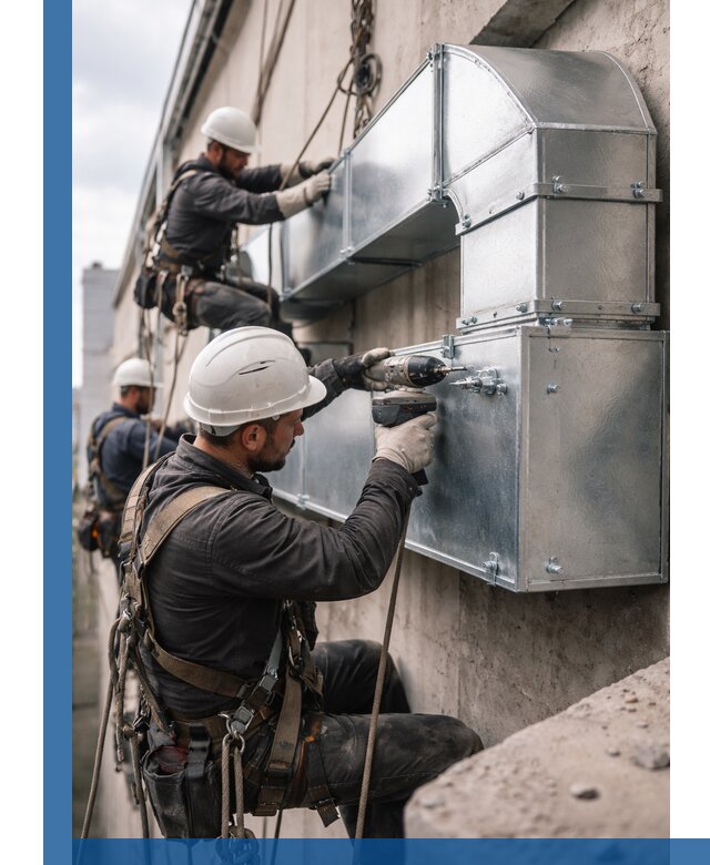 Профессиональный монтаж вентиляционных коробов в Александрове под ключ