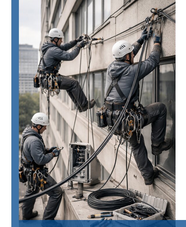 Прокладка оптоволоконного кабеля в Александрове под ключ с тестированием