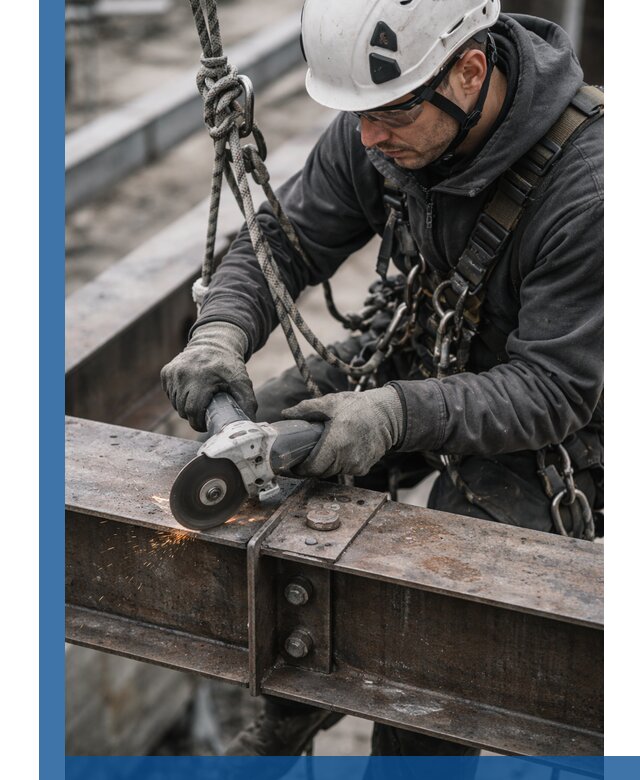 Резка металла на высоте в Александрове для зданий и конструкций