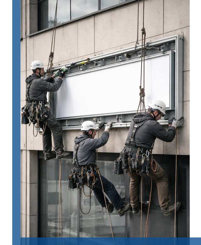 Профессиональный монтаж светового короба под ключ в Александрове