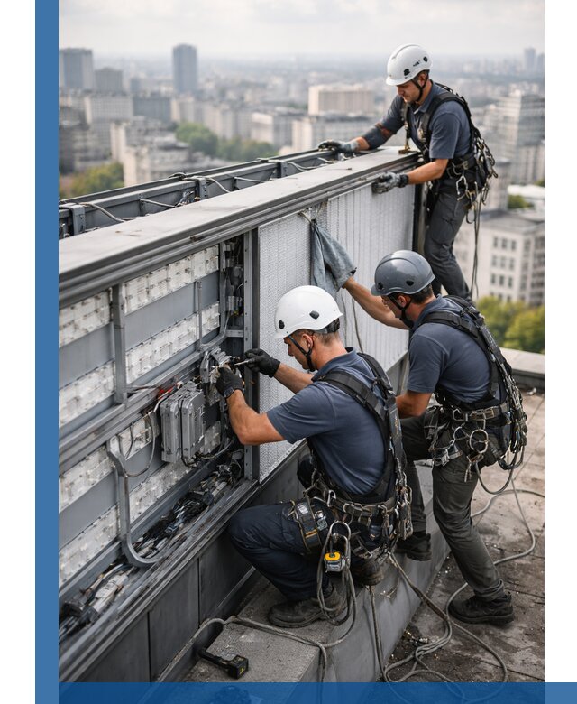 Профессиональное обслуживание крышной рекламы в Александрове под ключ