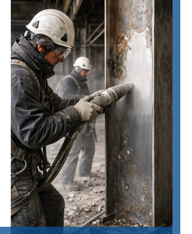 Удаление старой краски с металла в Александрове от 482 р. | ВЫСОТНИК-Лкн