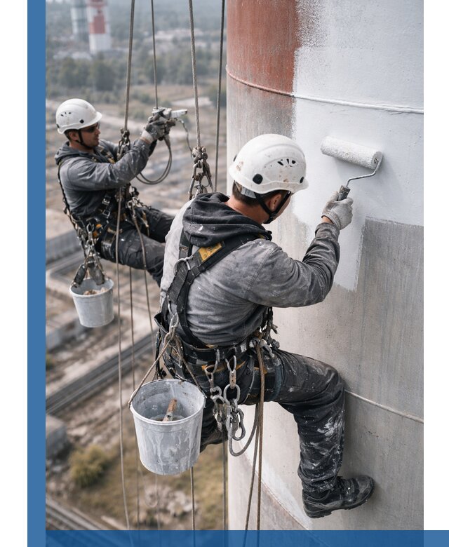 Покраска дымовых труб в Александрове: антикоррозийная защита и восстановление
