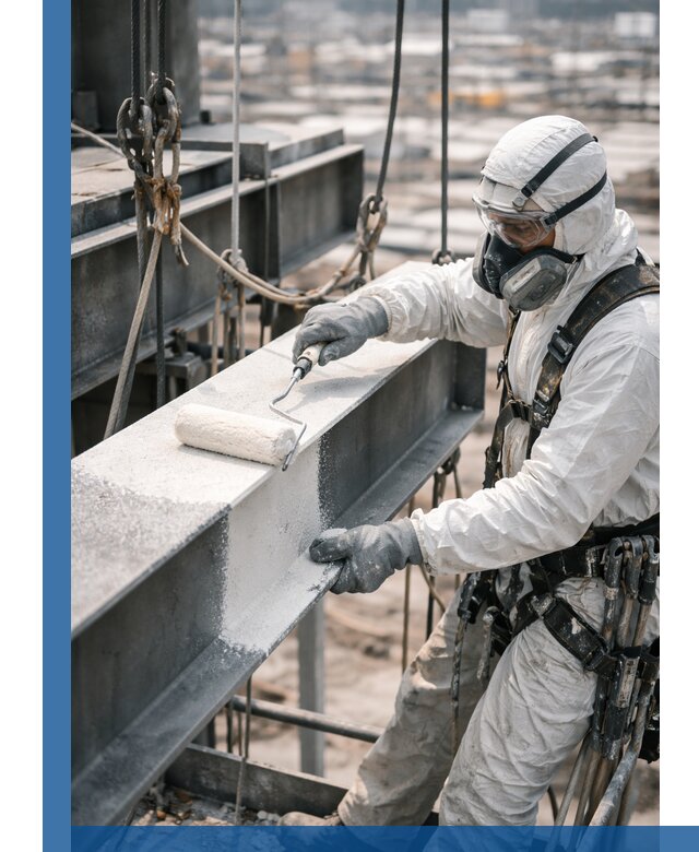 Профессиональная огнезащитная обработка металлоконструкций в Александрове