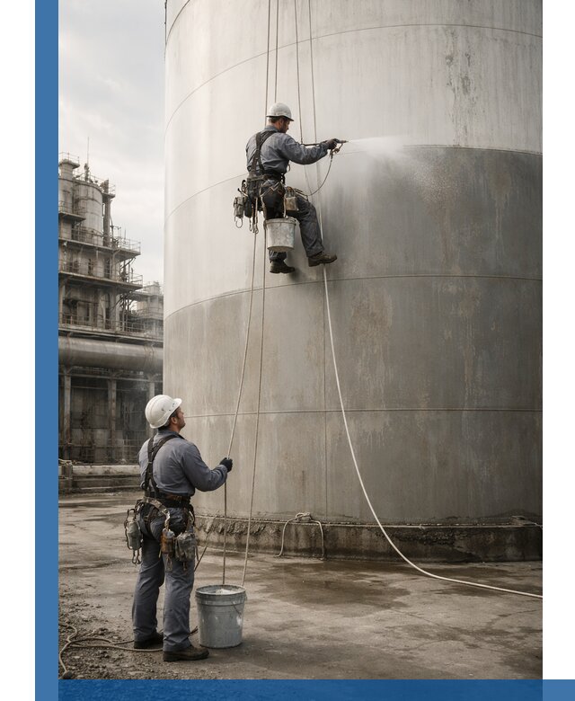 Покраска стальных резервуаров и емкостей в Александрове профессионально