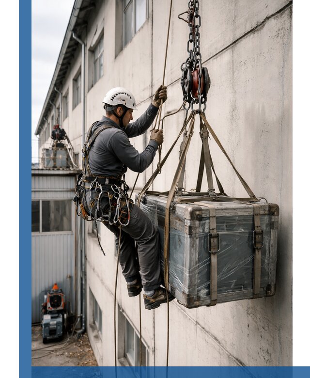 Подъем грузов на высоту в Александрове для промышленных объектов