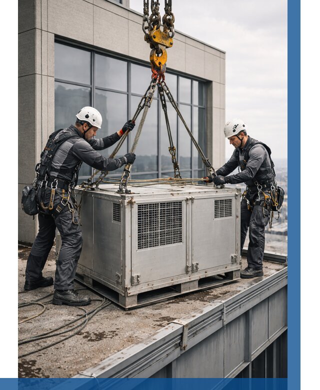 Такелажные работы на высоте в Александрове от 8569 р. | ВЫСОТНИК-Лкн