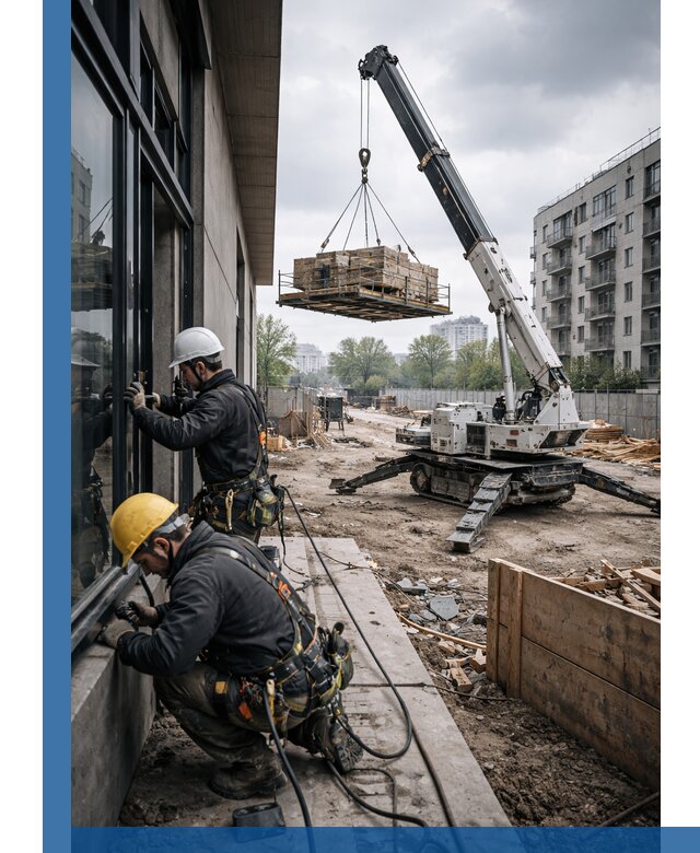 Аренда крана Пионер в Александрове для строительных работ