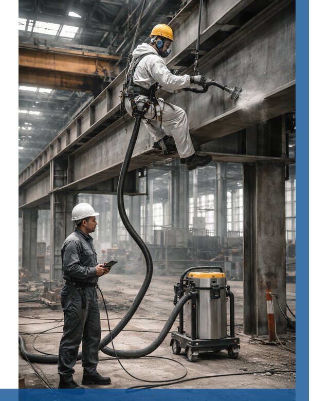 Обеспыливание конструкций в цехе в Александрове от 4499 р. | ВЫСОТНИК-Лкн