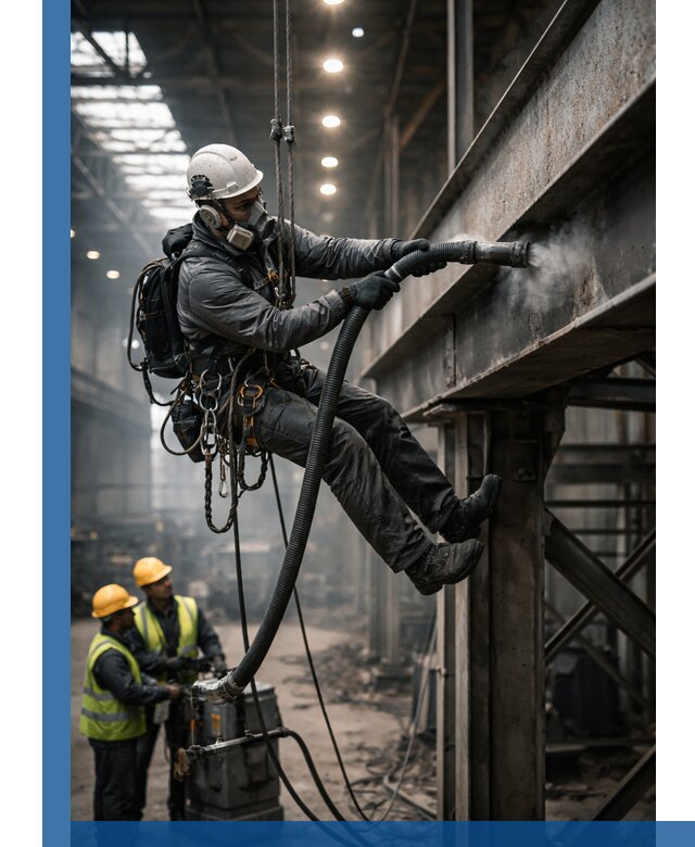 Обеспыливание конструкций в цехах промышленного производства в Александрове