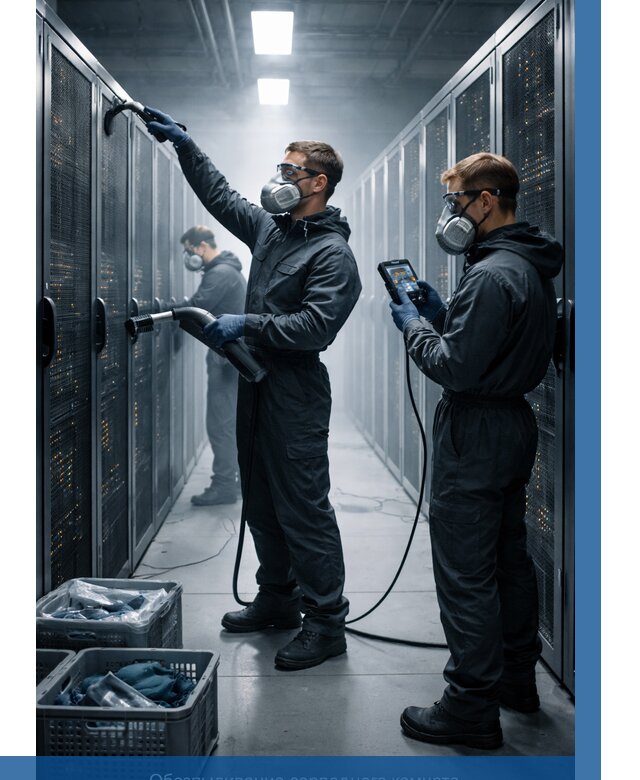 Обеспыливание серверной комнаты в Александрове от 4820 р. | ВЫСОТНИК-Лкн