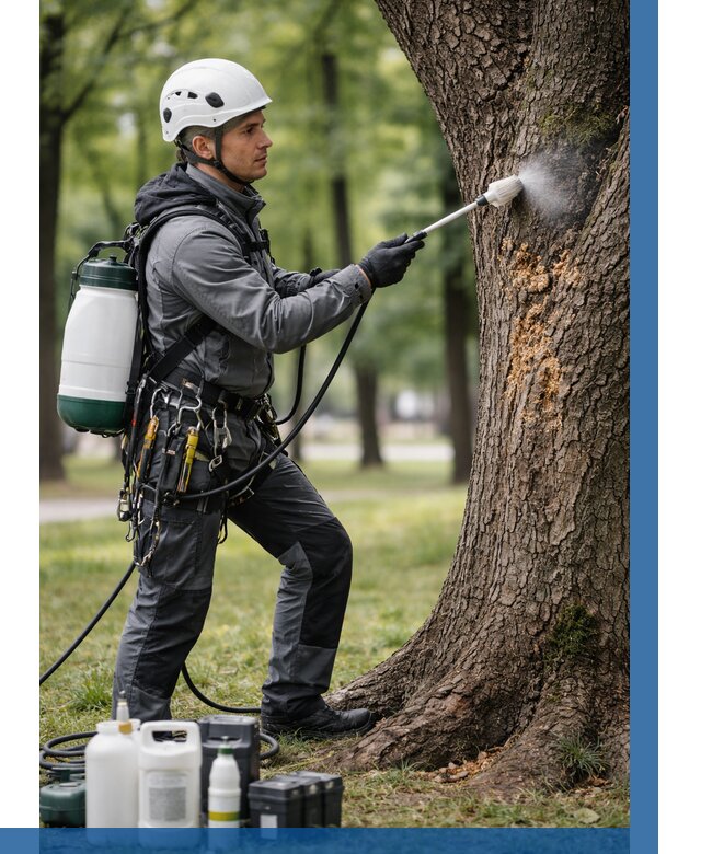 Обработка деревьев от вредителей в Александрове от 4820 р. | ВЫСОТНИК-Лкн