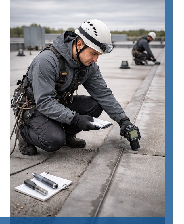 Обследование кровли на протечки в Александрове от 4820 р. | ВЫСОТНИК-Лкн