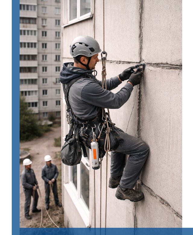 Обследование межпанельных швов и герметизация в Александрове